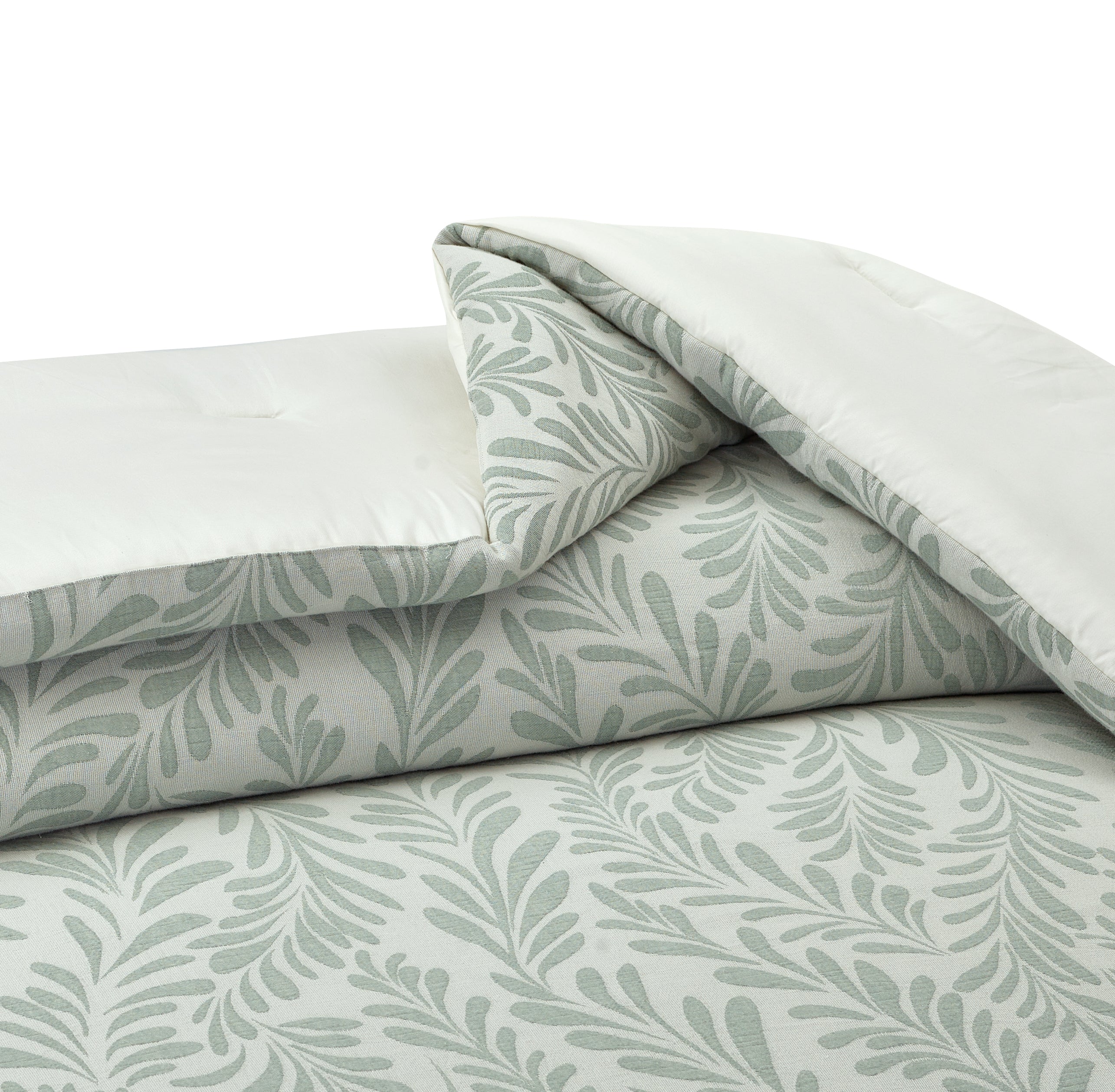Better Homes & Gardens Botanical 3-Piece Comforter Set, Green, Full Queen, All Ages