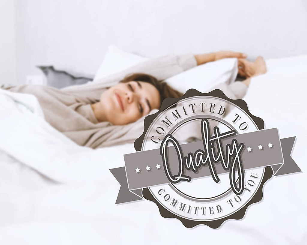 Elegant Comfort 1 Piece Flat Sheet Polyester Queen White 1500 Thread Count