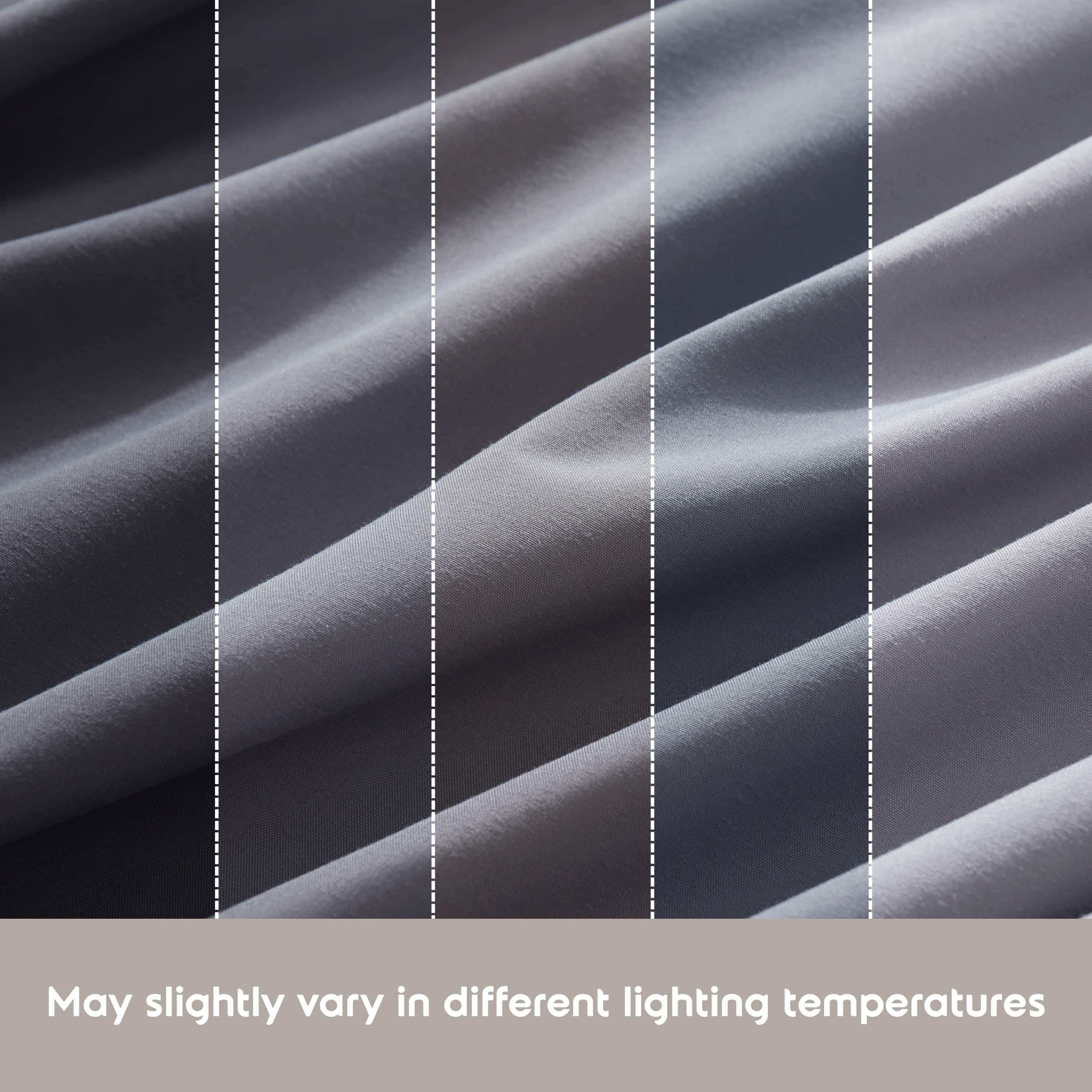 Nestl RV/Short Queen Bed Sheets Set, Bedding Sheets Set for Campers, Luxury Soft Microfiber, Stone Gray