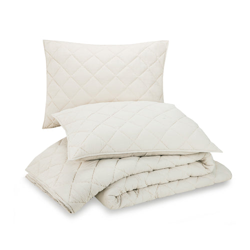 Better Homes & Garden Diamond Gauze Sham, Beige, Standard, 2 count