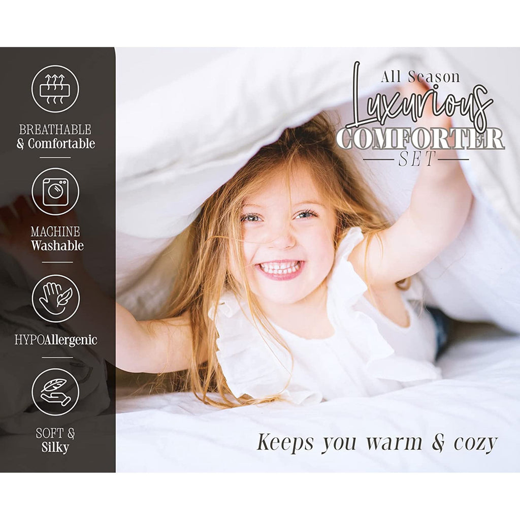 1800 Series 4-Piece Bed Sheet Set, Deep Pocket up to 16 inch - Queen Turquoise